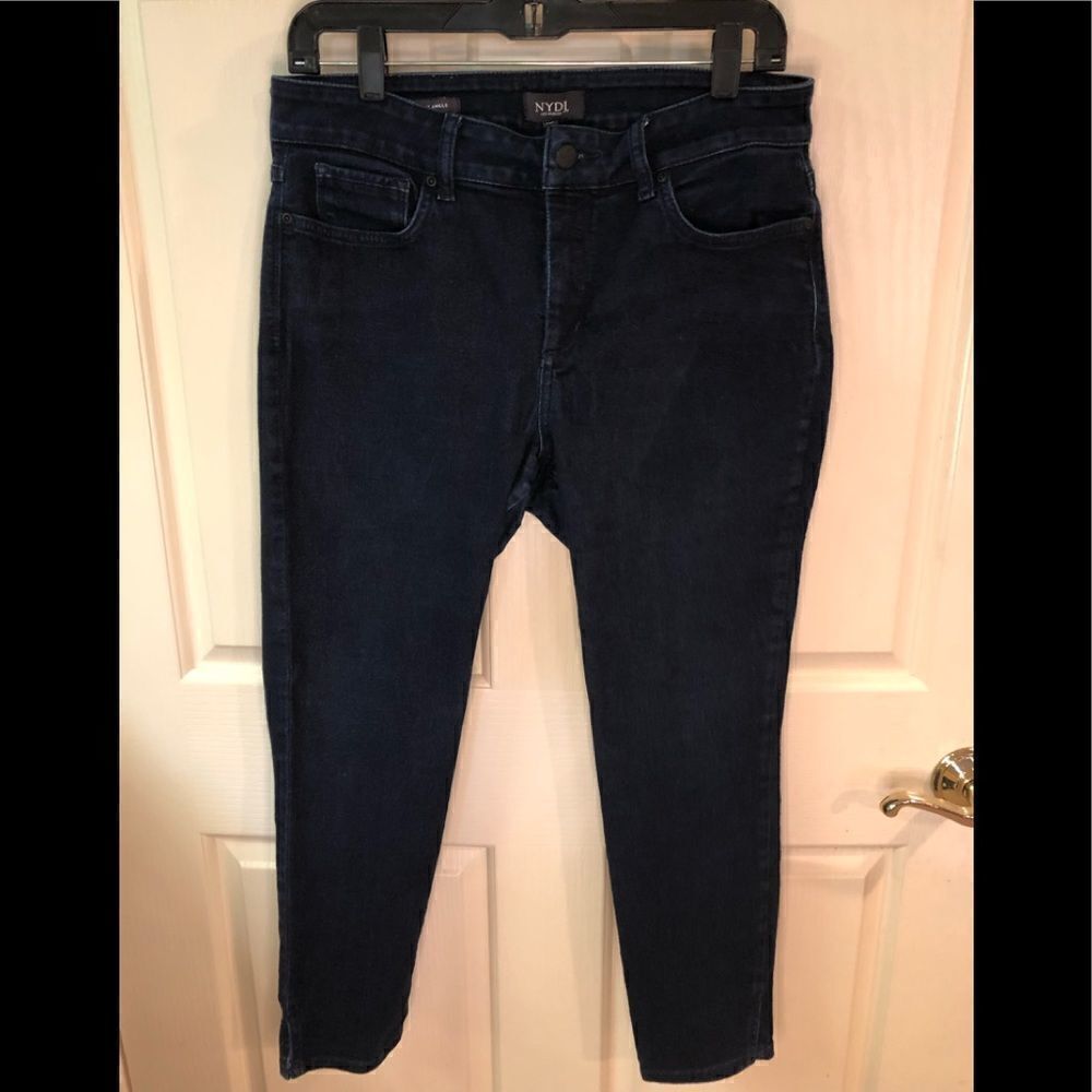 NYDJ Petite Ami Skinny Ankle w/ side slit